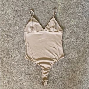 Pacsun tan bodysuit